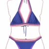 Ropa Despi | Bikini Reversible De Ganchillo - Azul Marino/Purpura