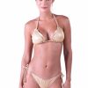 Ropa Despi | Bikini Frou Frou - Dorado Brillante