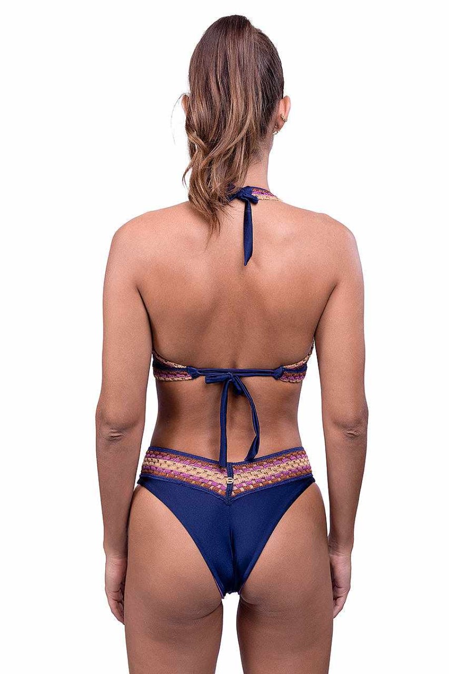 Ropa Despi | Bikini Reversible Beat The Heat - Azul Marino/Purpura