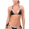 Ropa Despi | Bikini Con Cadena De Algodon - Negro